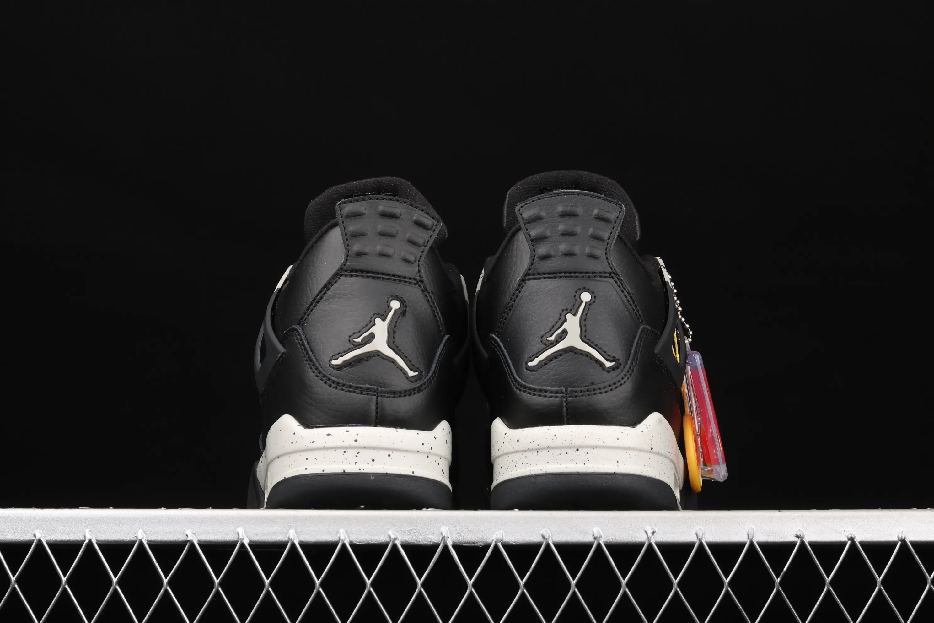 All categories Air Jordan Jordan series basketball shoes Air Jordan 4 G version Air Jordan 4 Retro LS AJ4 Joe 4 splash black and white basketball shoes 314254-003